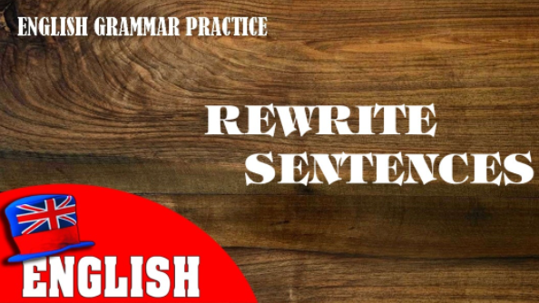 Rewrite sentences by changing passive to active voice